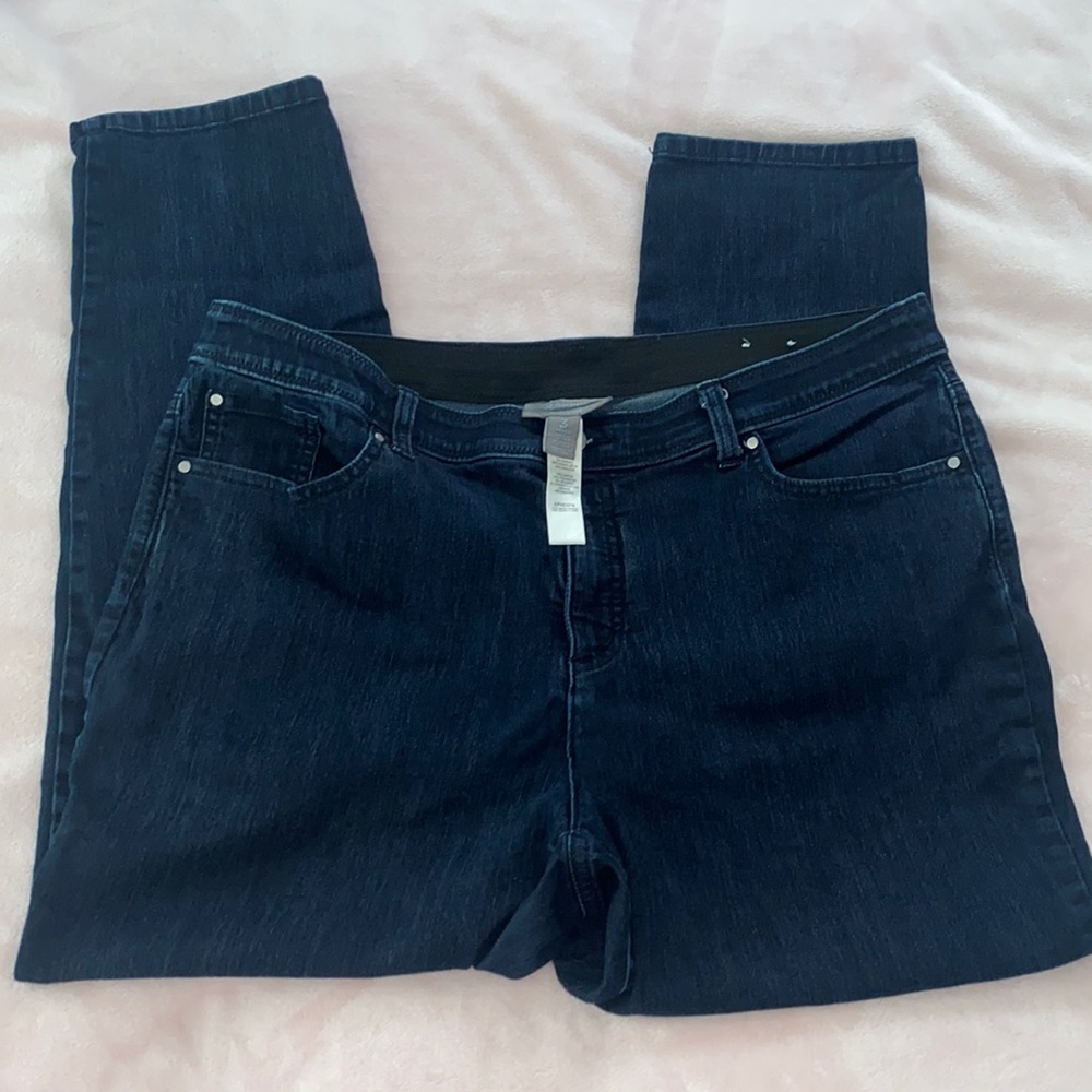 Chico’s fabulously slimming 37.5” jeans